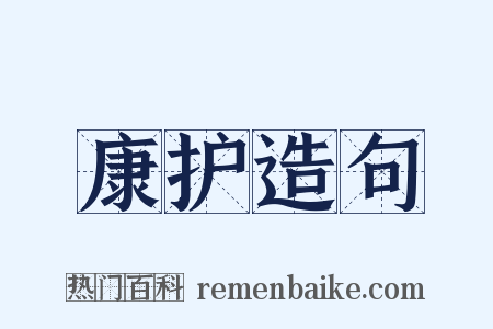 康护造句是什么意思的图片